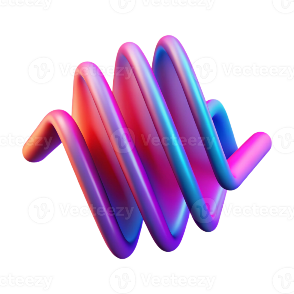 impressive classic Abstract Sound Waveforms detailed png