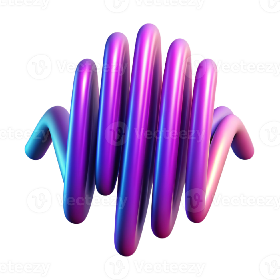vibrant rustic An Abstract Representation of Sound Wav 4K png
