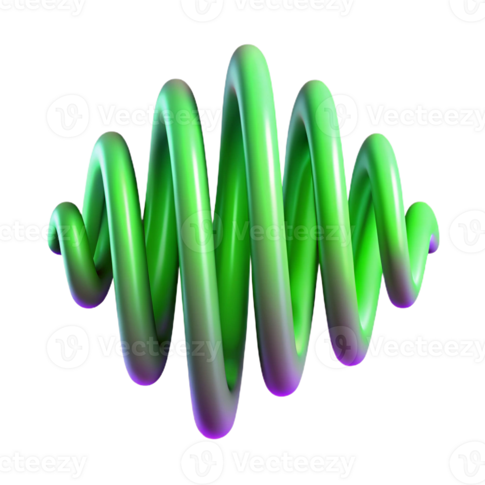 impressive modern An Abstract Representation of Sound Wave 4K png
