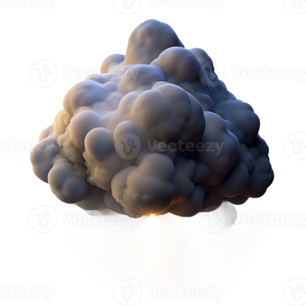 magnificent vintage A Cloud of Swirling Smoke and Dust Particl detailed png
