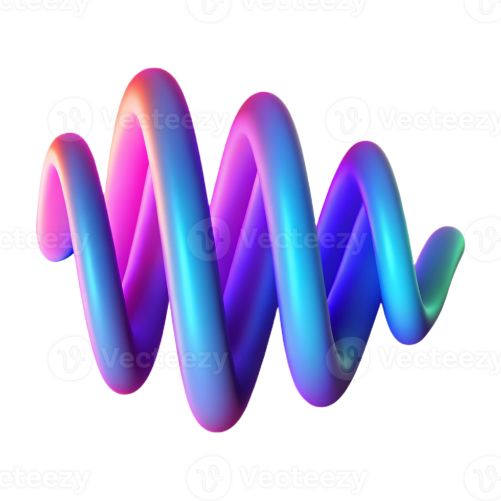 impressive minimalist An Abstract Representation of Sound Wave 4K png