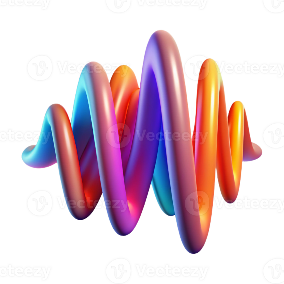 extraordinary modern An Abstract Representation of Sound Wave exclusive png