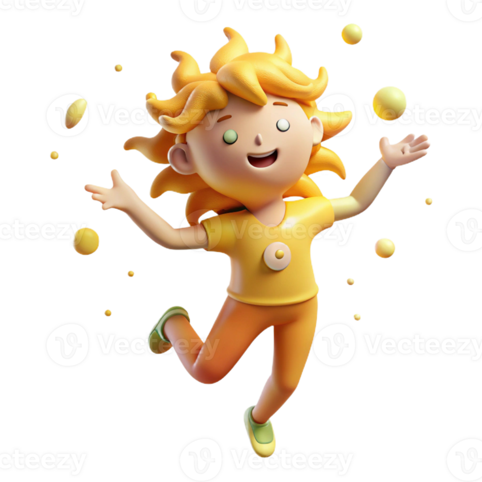elegant rustic A Playful Sprite Dancing in a Sunbeam Dus high resolution png