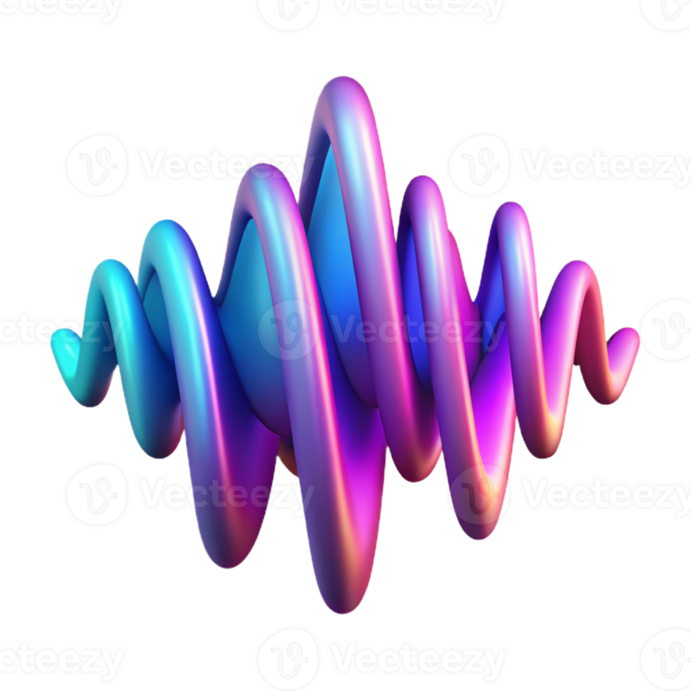 serene classic An Abstract Representation of Sound Wave authentic png