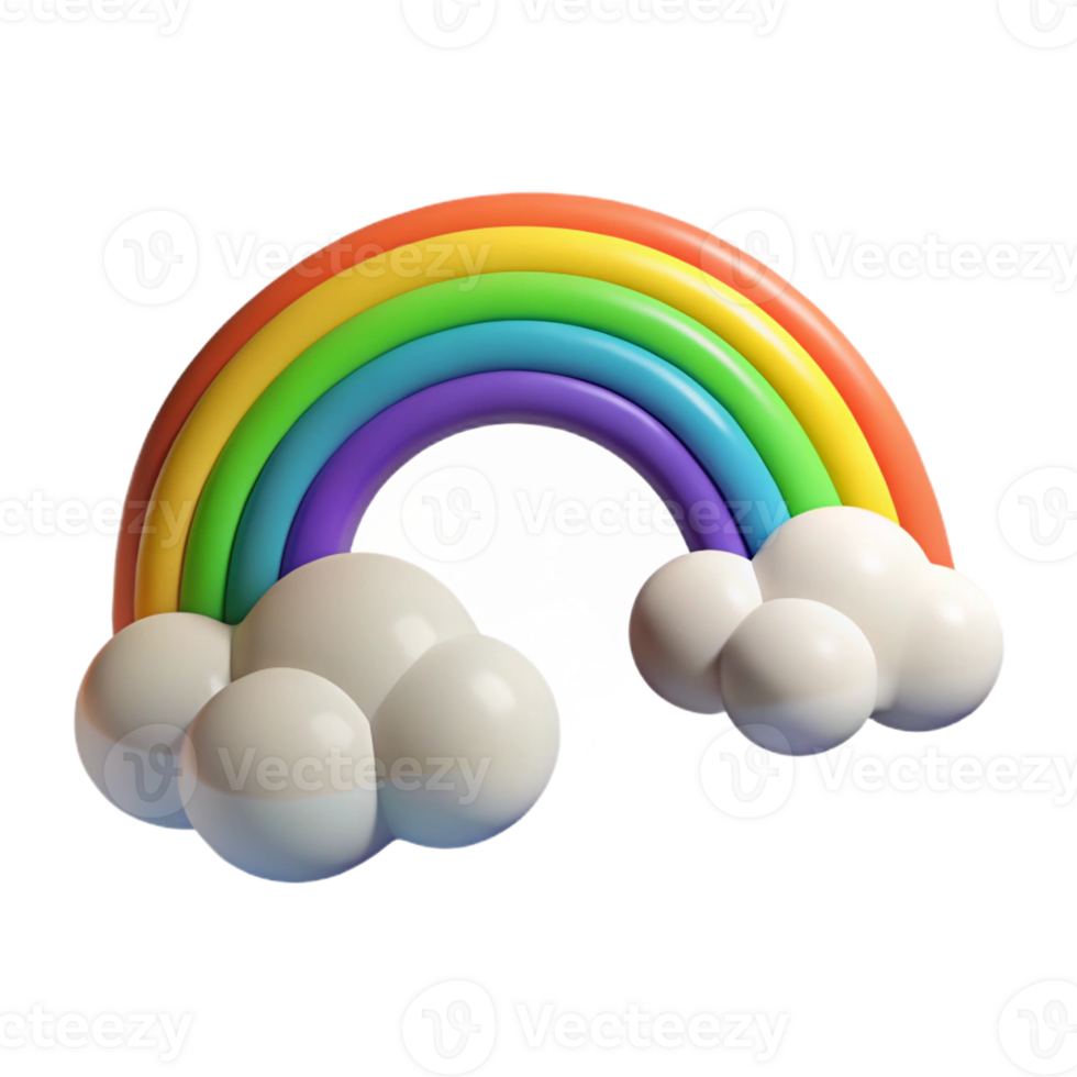wonderful classic A Rainbow Arcing Across a Cloudy Sky Dr professional png