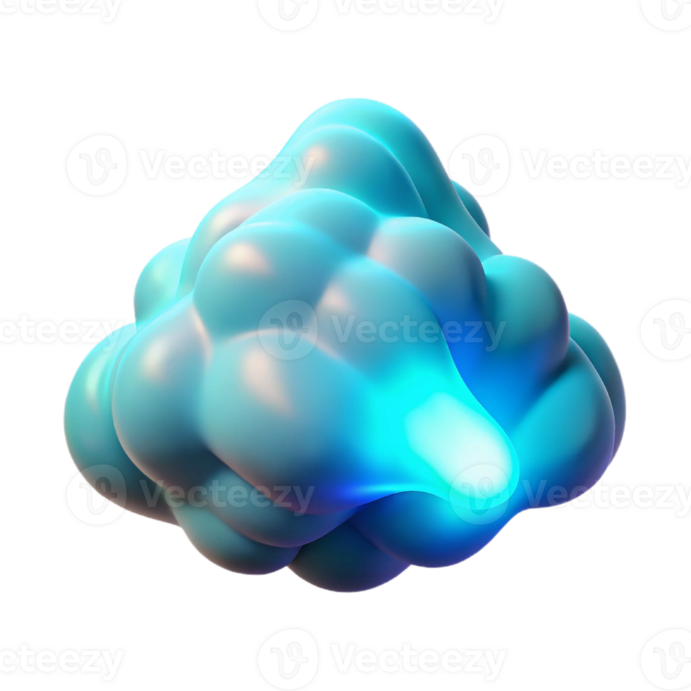 magnificent contemporary A Cloud of Swirling Iridescent Smoke professional png