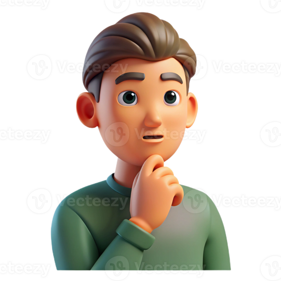 elegant classic A Portrait of a Thinking Man with a Conte detailed png