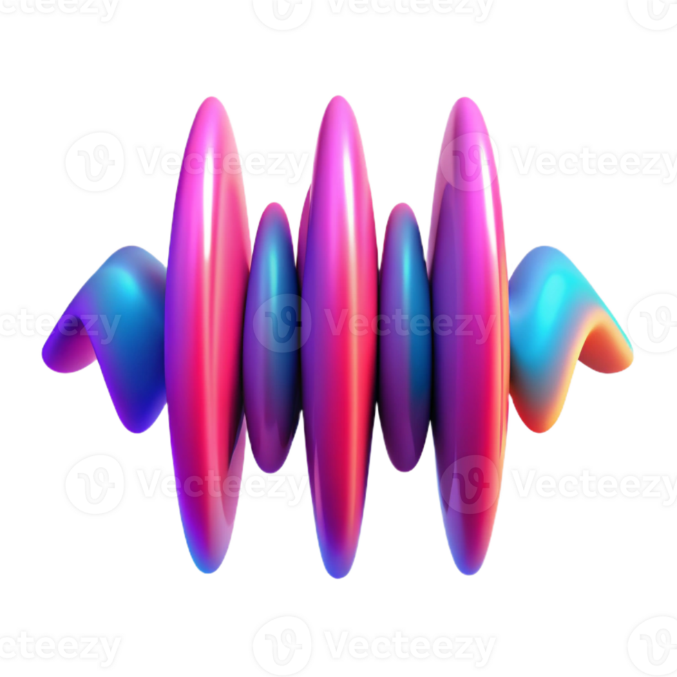 stunning vintage An Abstract Representation of Sound Wave original png