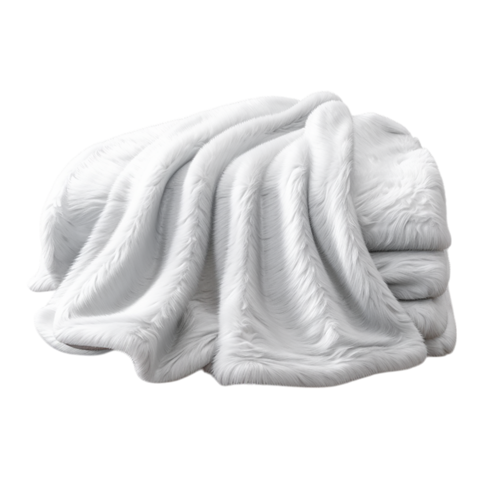 white silk fabricistically folded into delicate layers png
