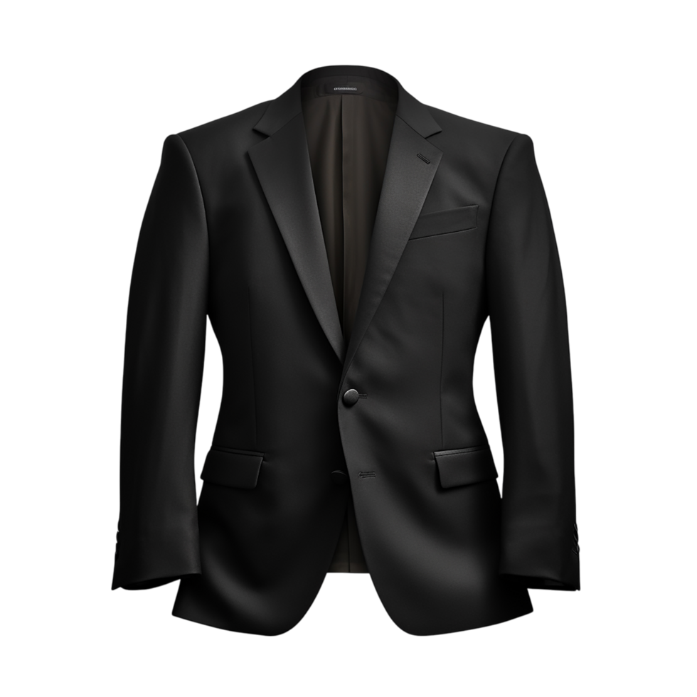 black tuxedo jacket a sleek design png