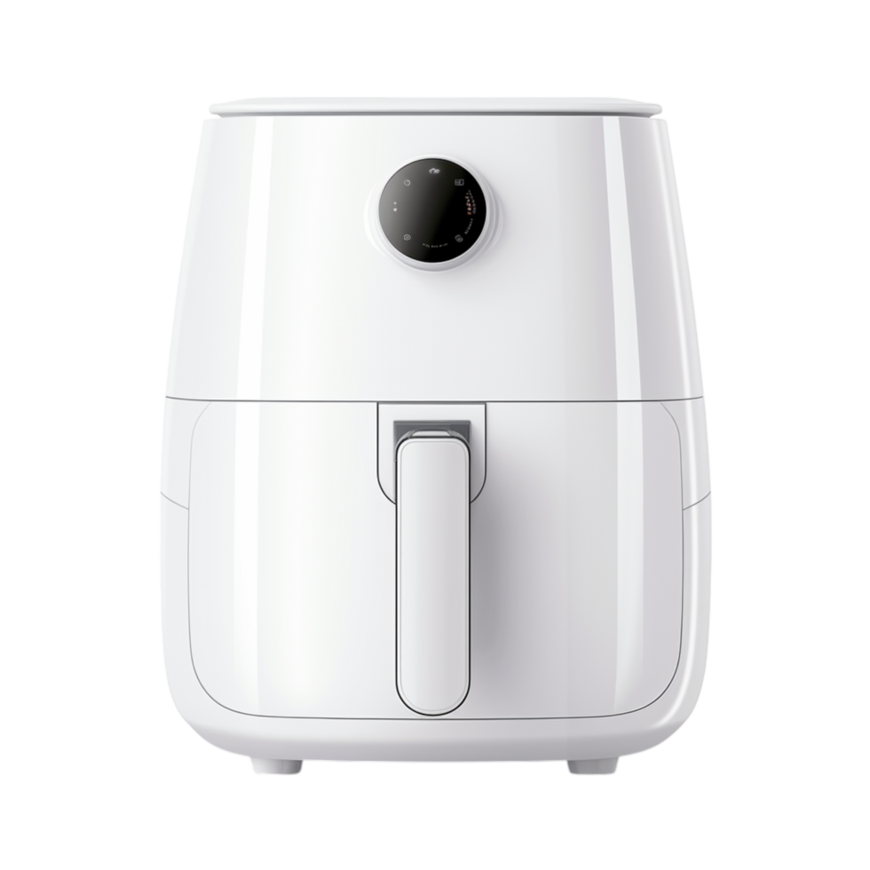 white air fryer a sleek compact design png
