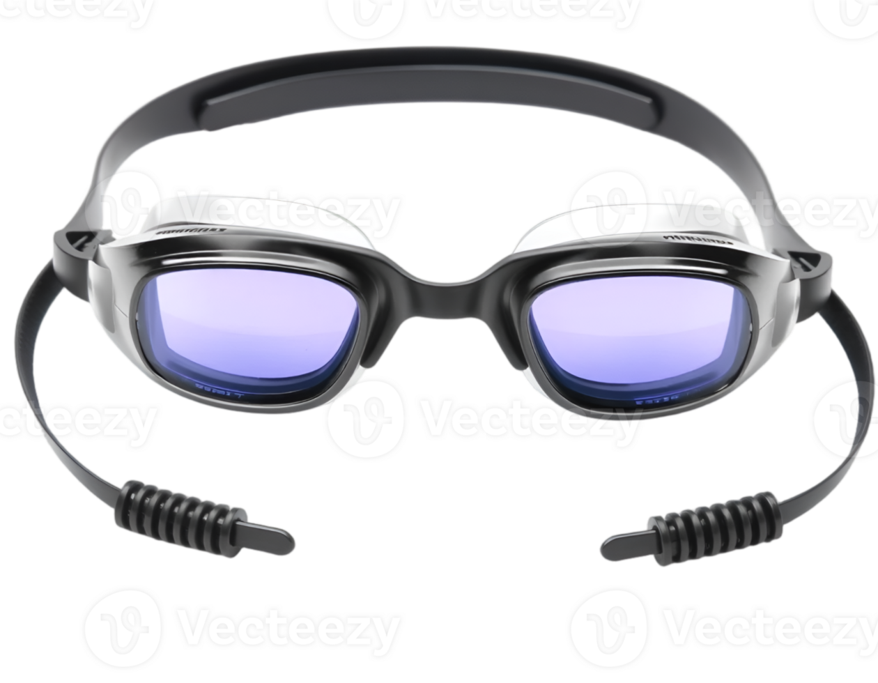 3d render of 3d glasses isolated on a transparent background png