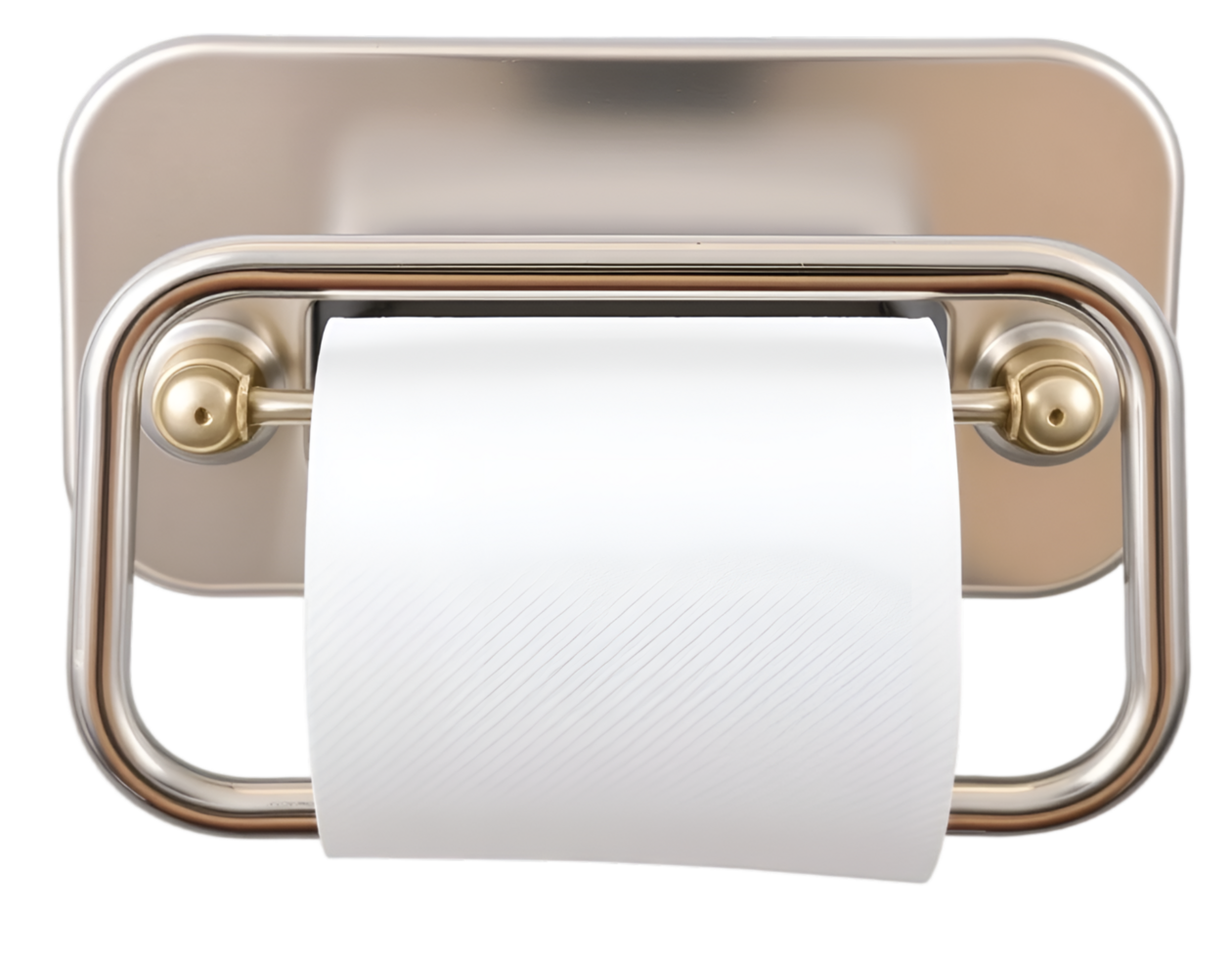 Toilet paper holder isolated on a transparent background png