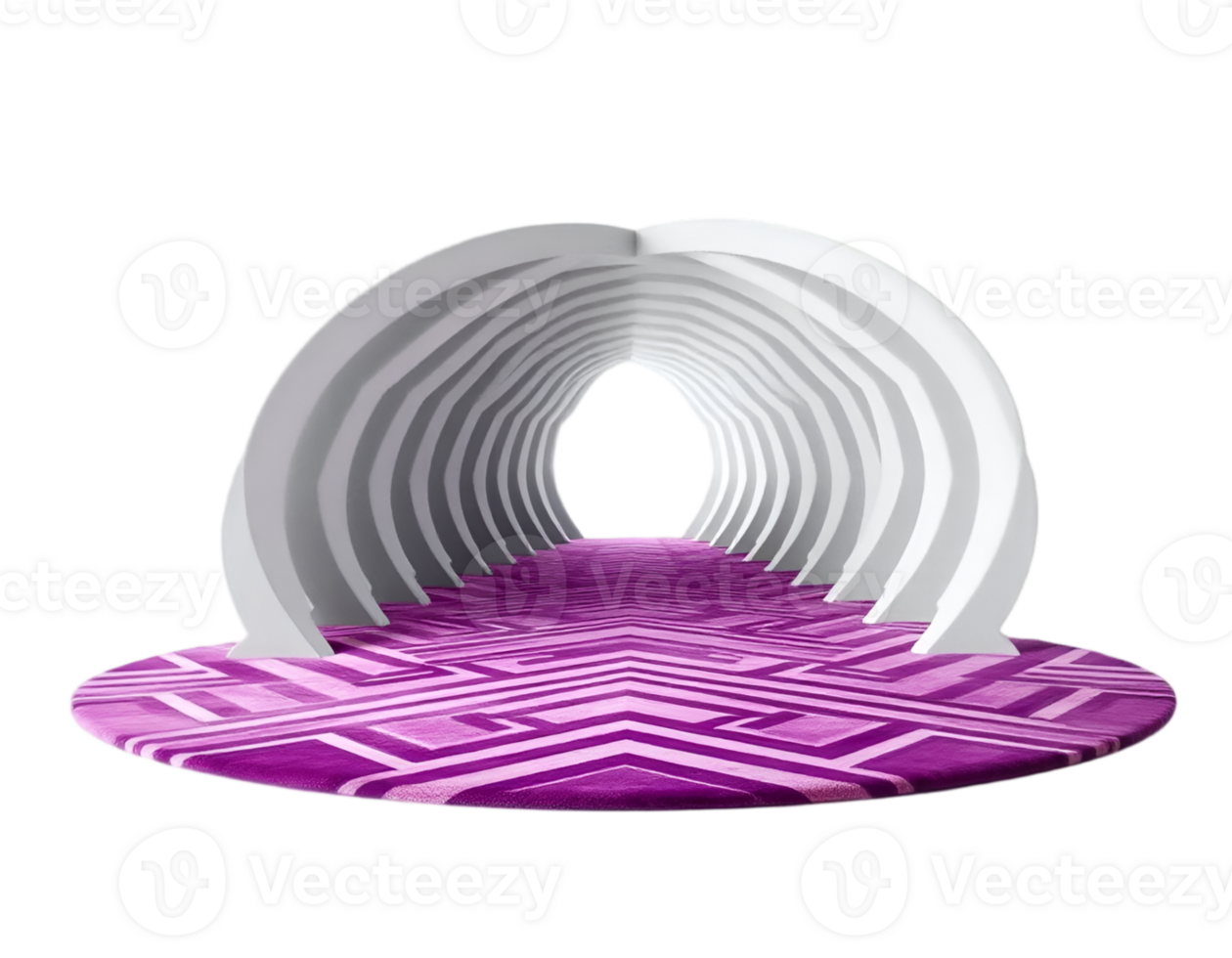 Abstract 3d rendering of geometric shape png