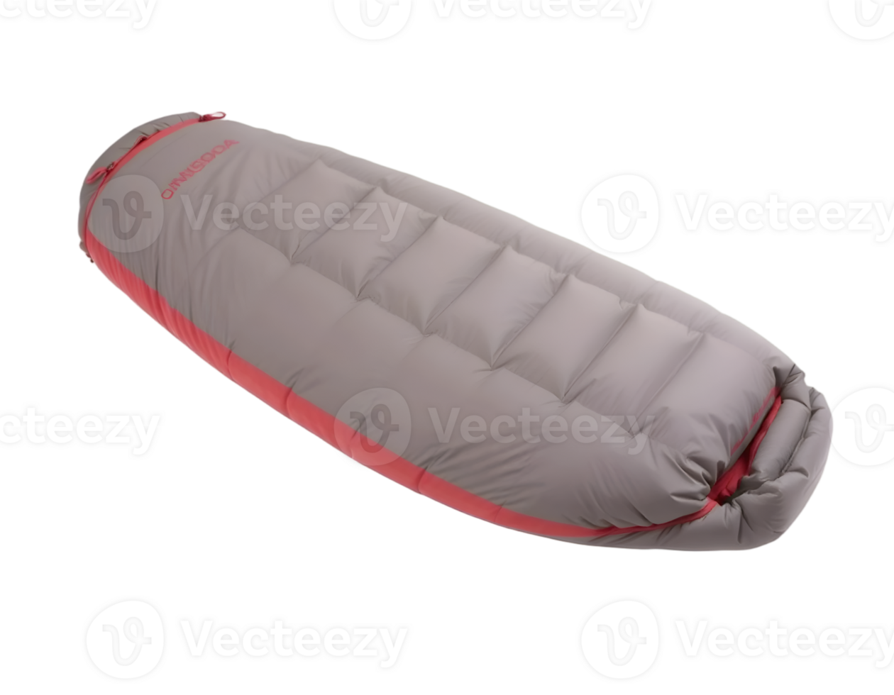 3d rendering of a sleeping bag isolated on a transparent background png