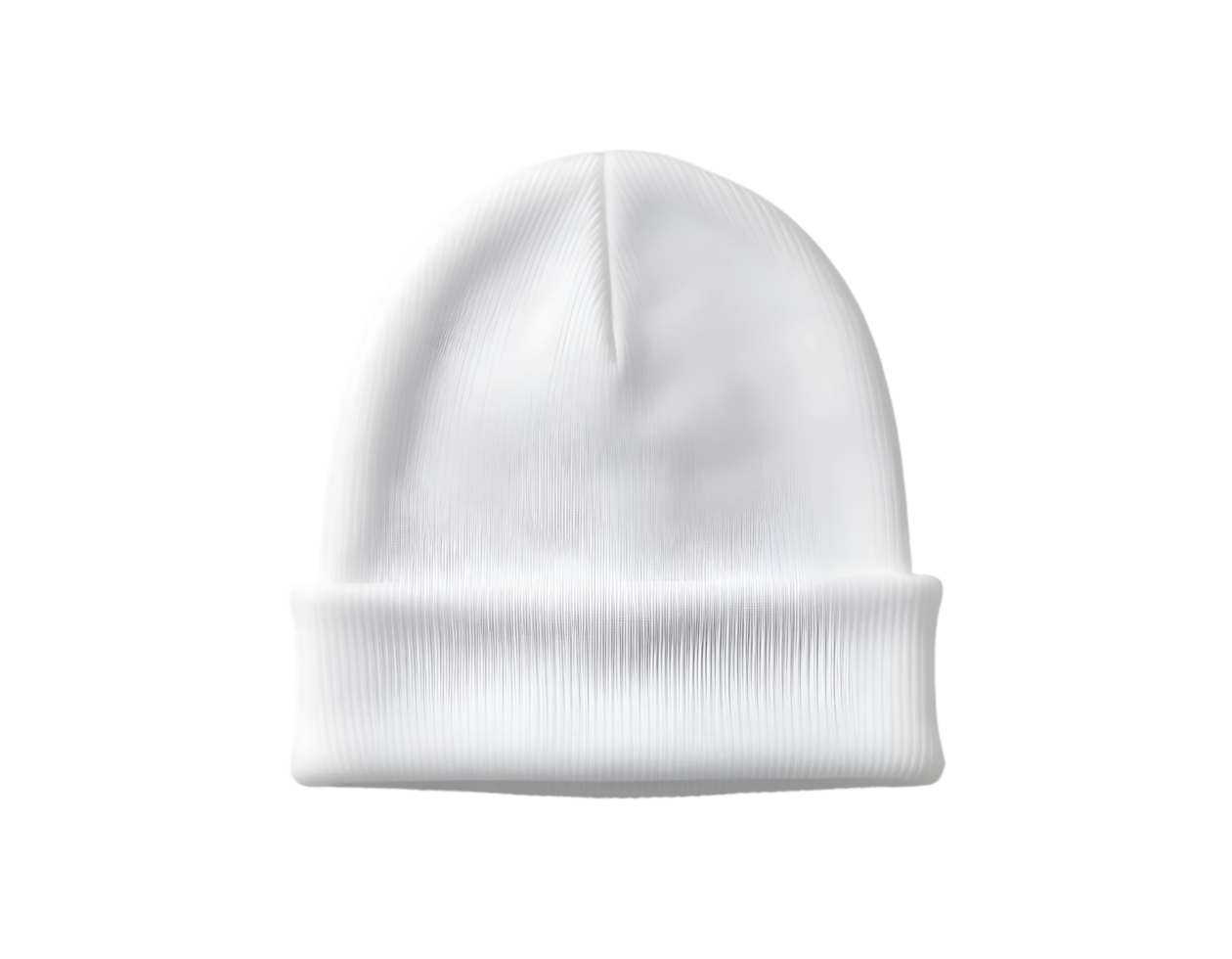 White hat isolated on transparent background png