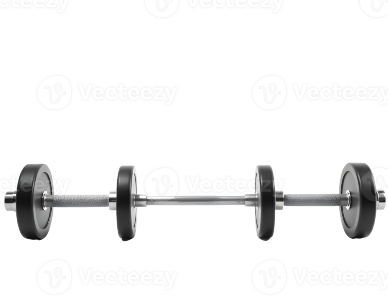 Barbells isolated on a transparent background png