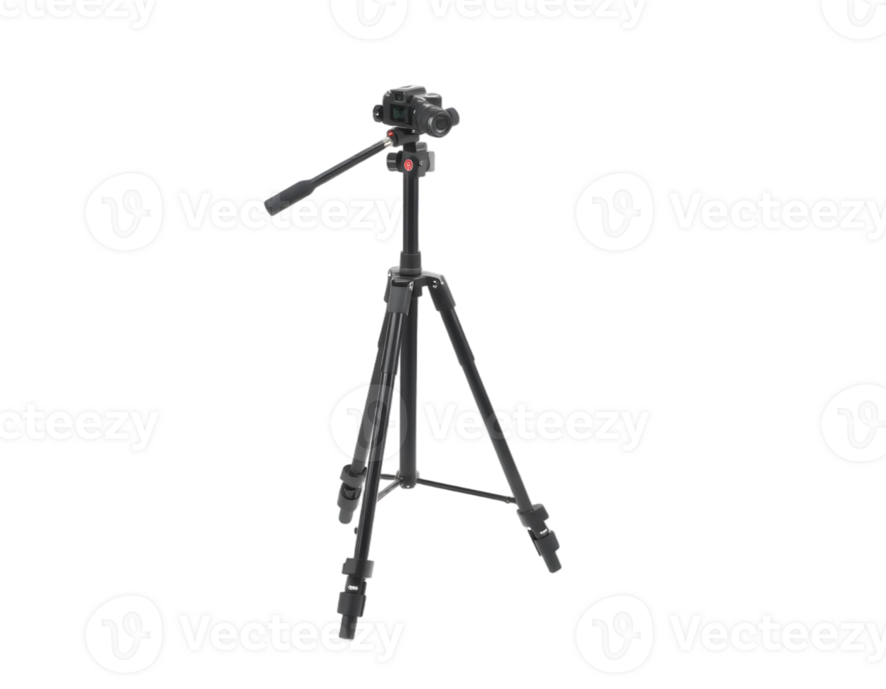 Camera tripod isolated on transparent background png