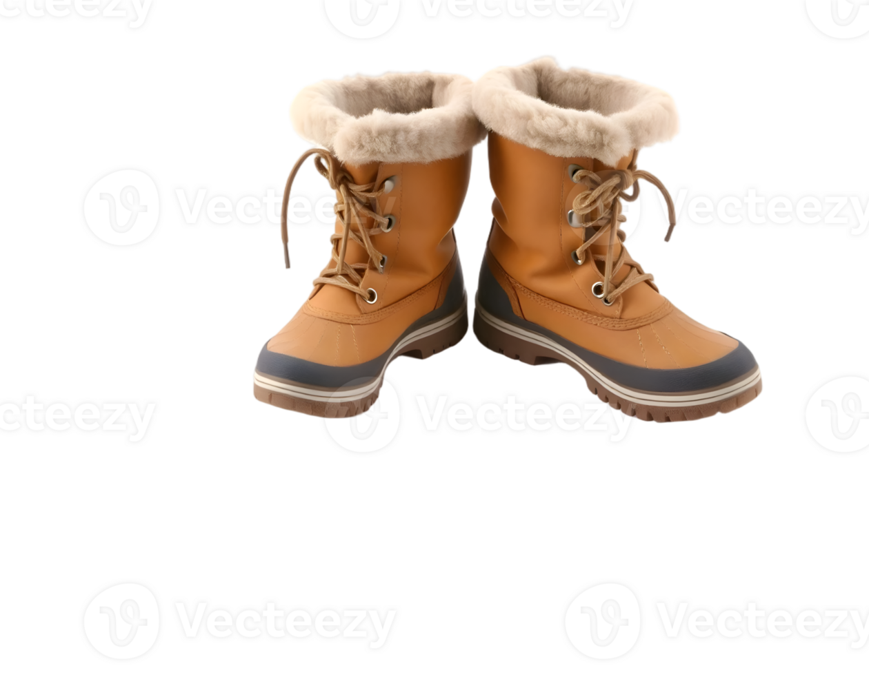 Hiking boots isolated on transparent background png