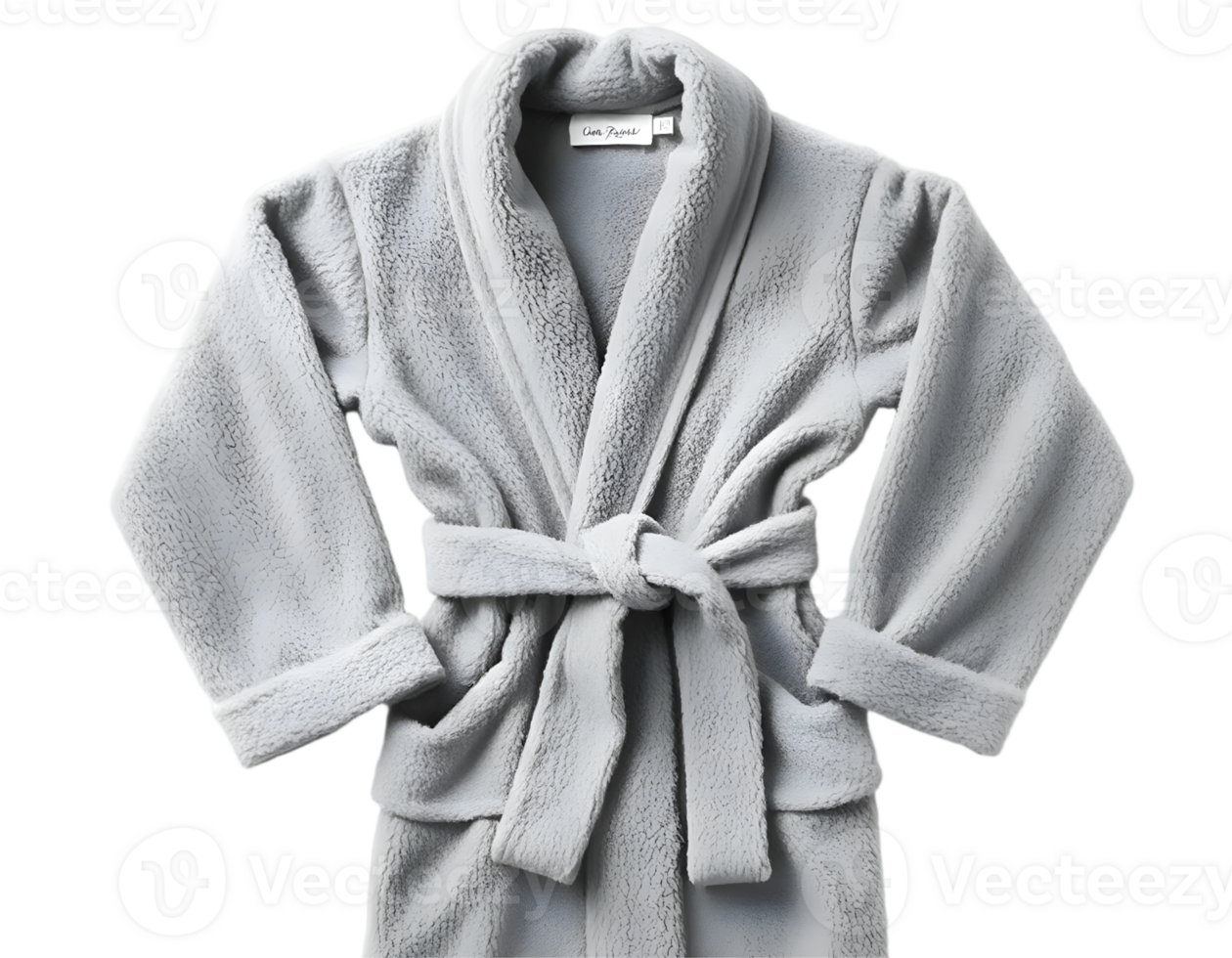 Wet bathrobe isolated on transparent background png