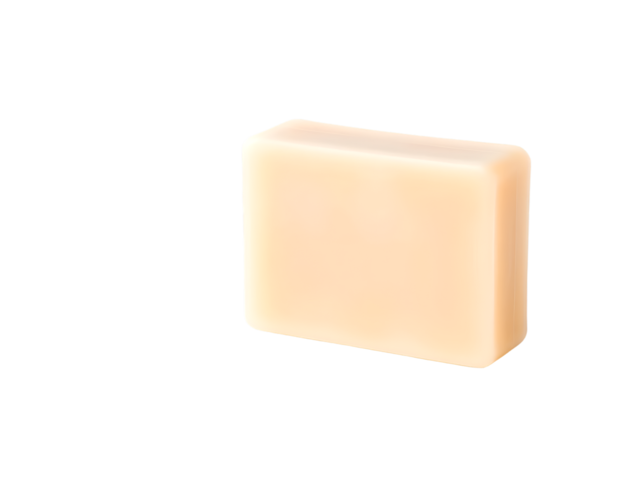 Realistic 3d Soap Isolated On Transparent Background png