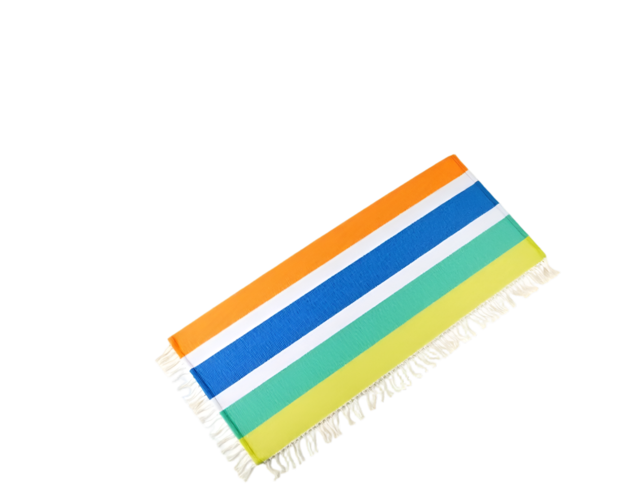 Colorful textile bandage isolated on transparent background png