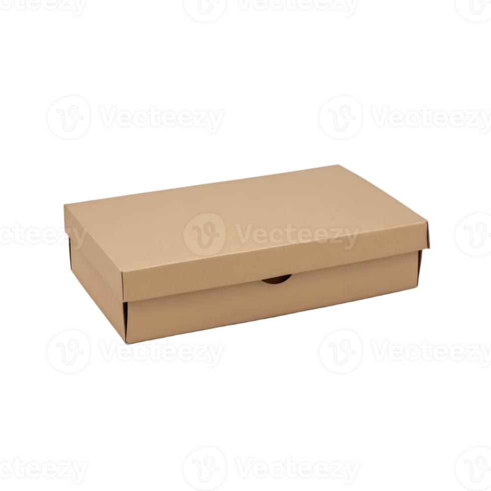 Cardboard box isolated on transparent background png
