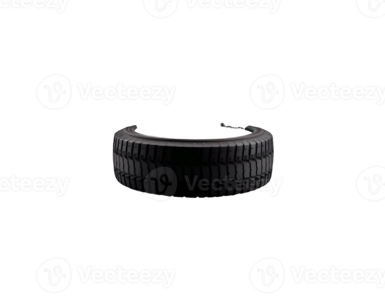 Car tire isolated on transparent background png