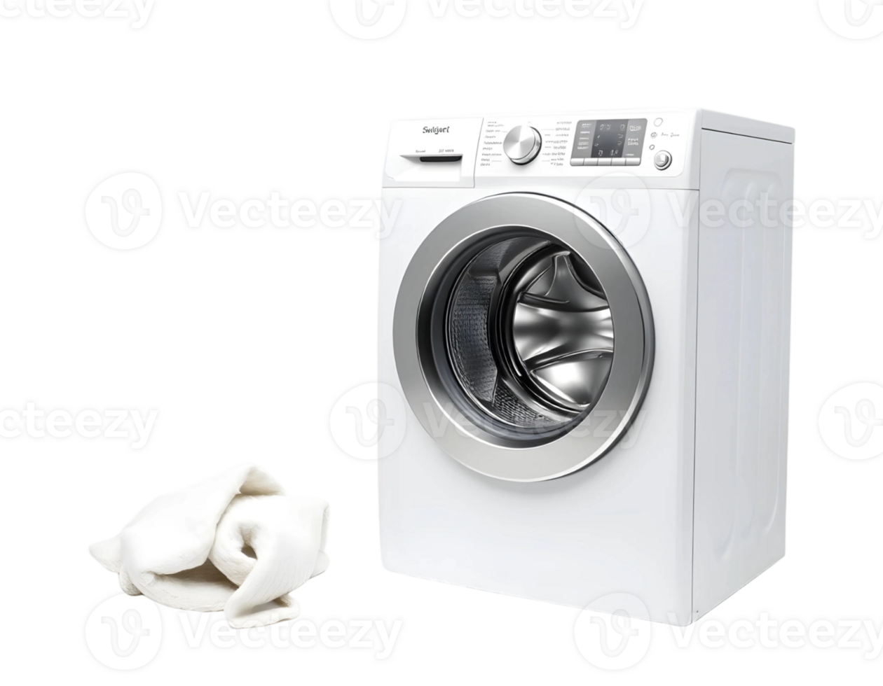 Washing machine isolated on transparent background png