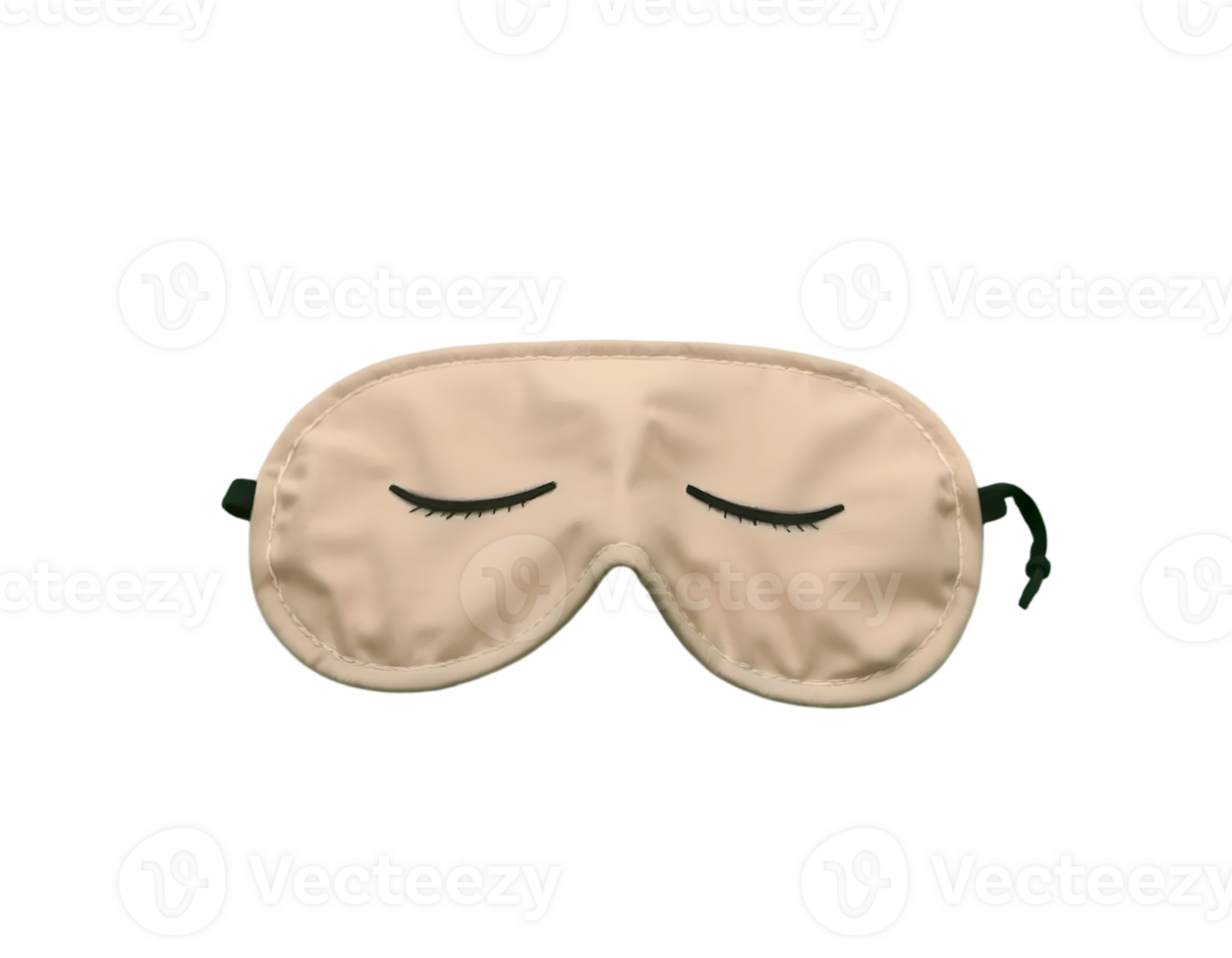 Sleep mask isolated on a transparent background png