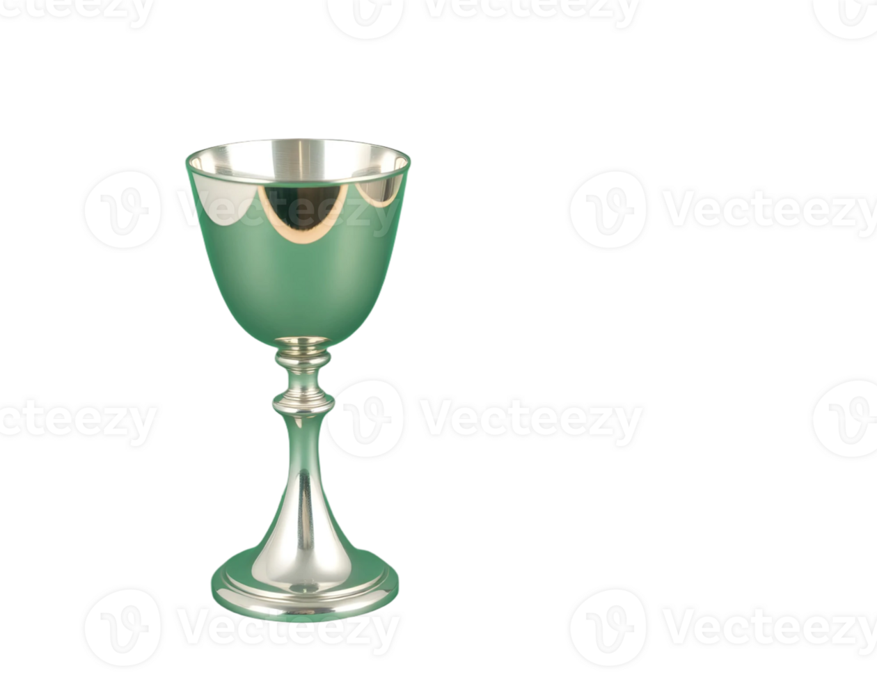 Medieval goblet isolated on transparent background png