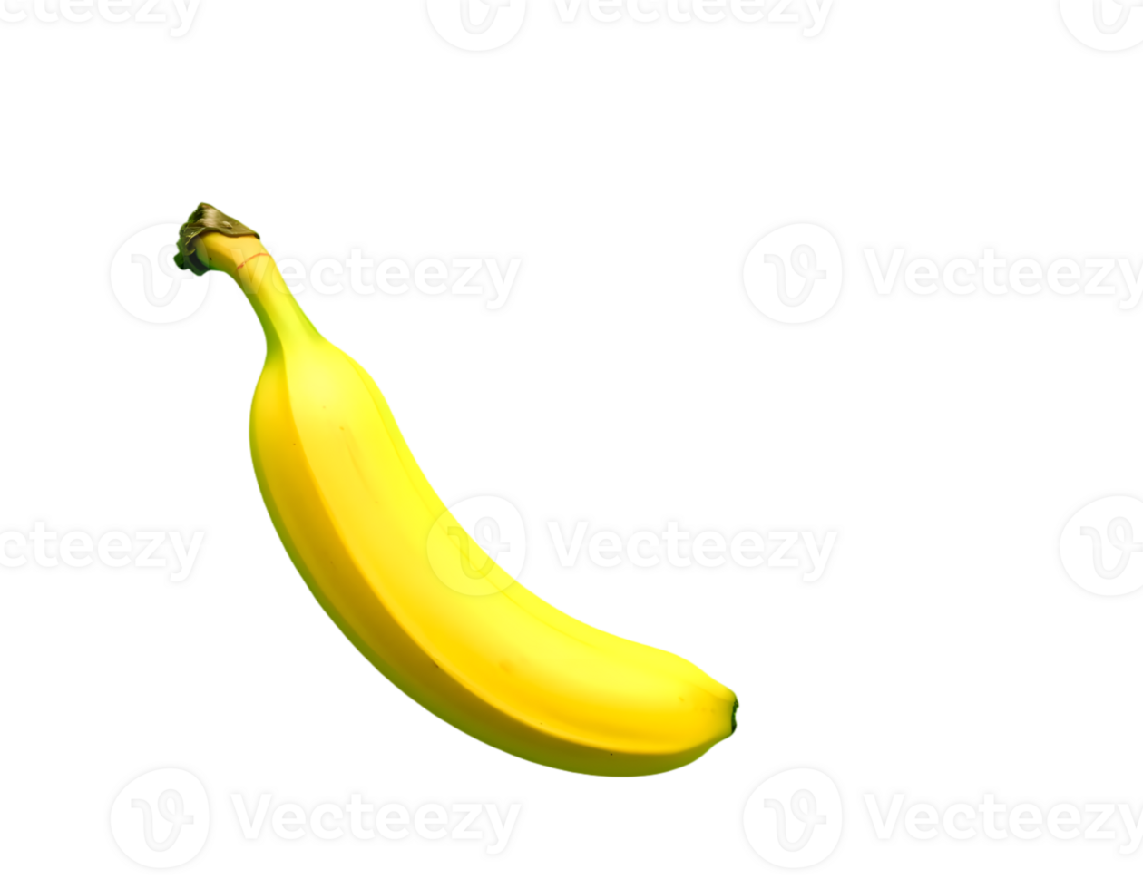 Banana Isolated Transparent Background With Gradient Mesh, Illustration png