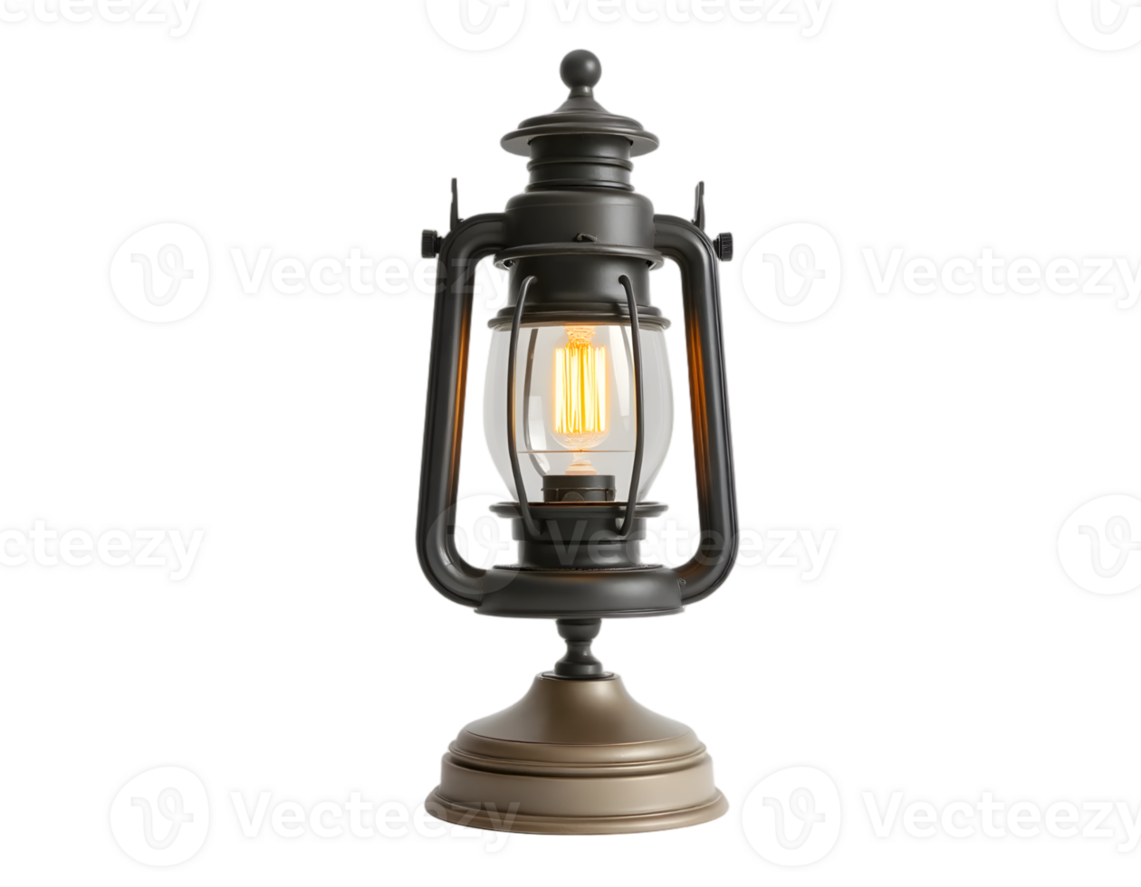 Vintage lantern isolated on a transparent background png