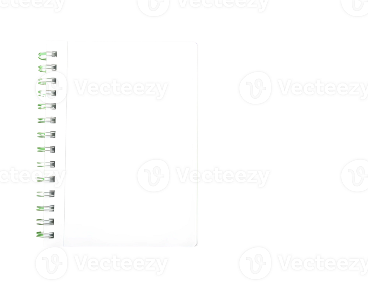 Notebook isolated on a transparent background png
