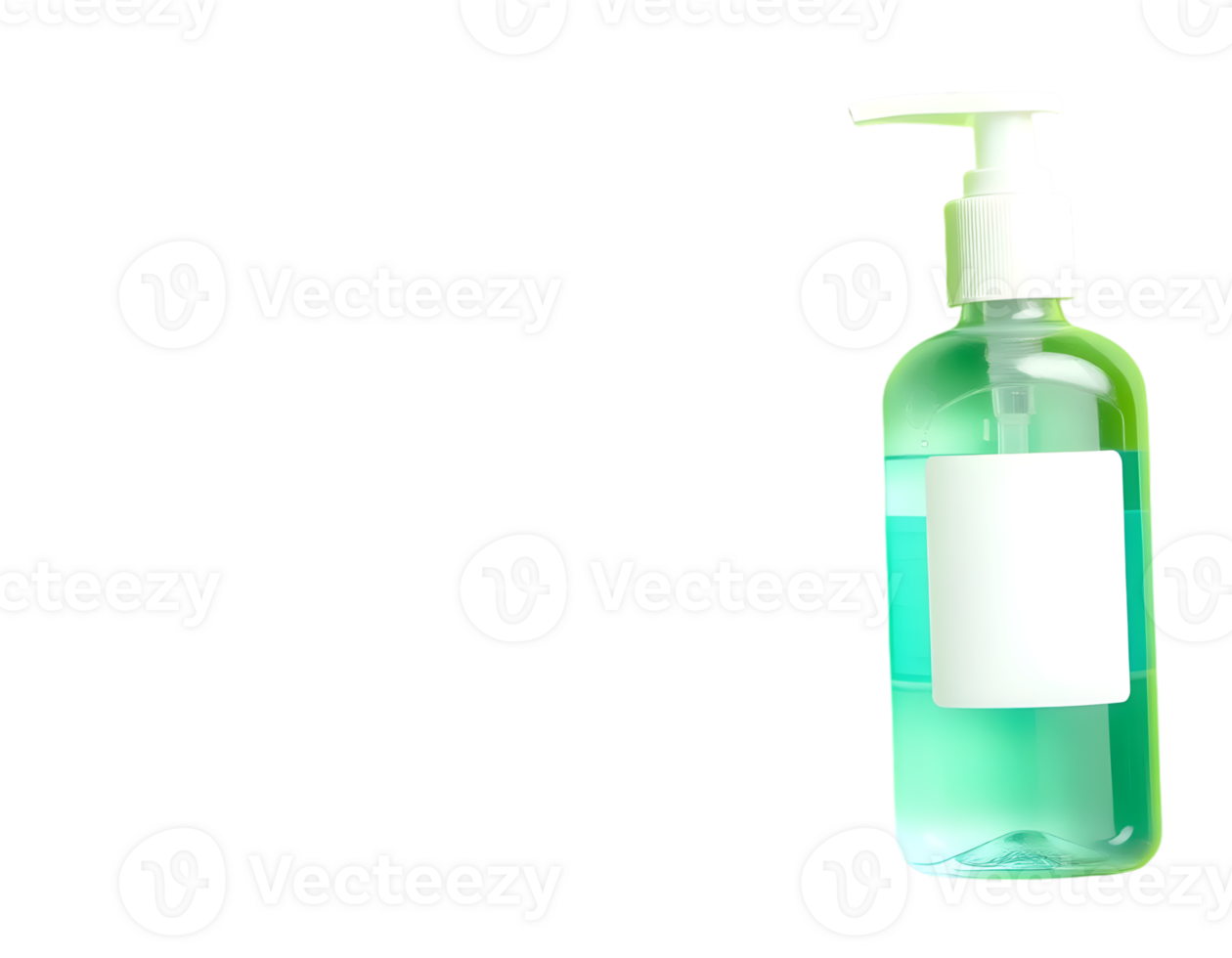 Realistic bottle of hand sanitizer isolated on transparent background png