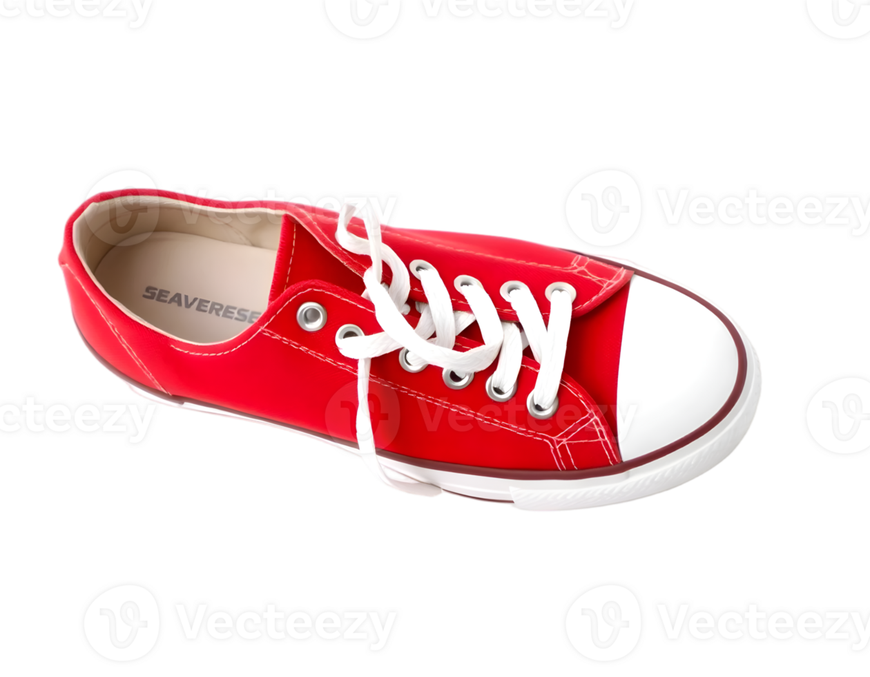 Red Sneakers Isolated Transparent Background png