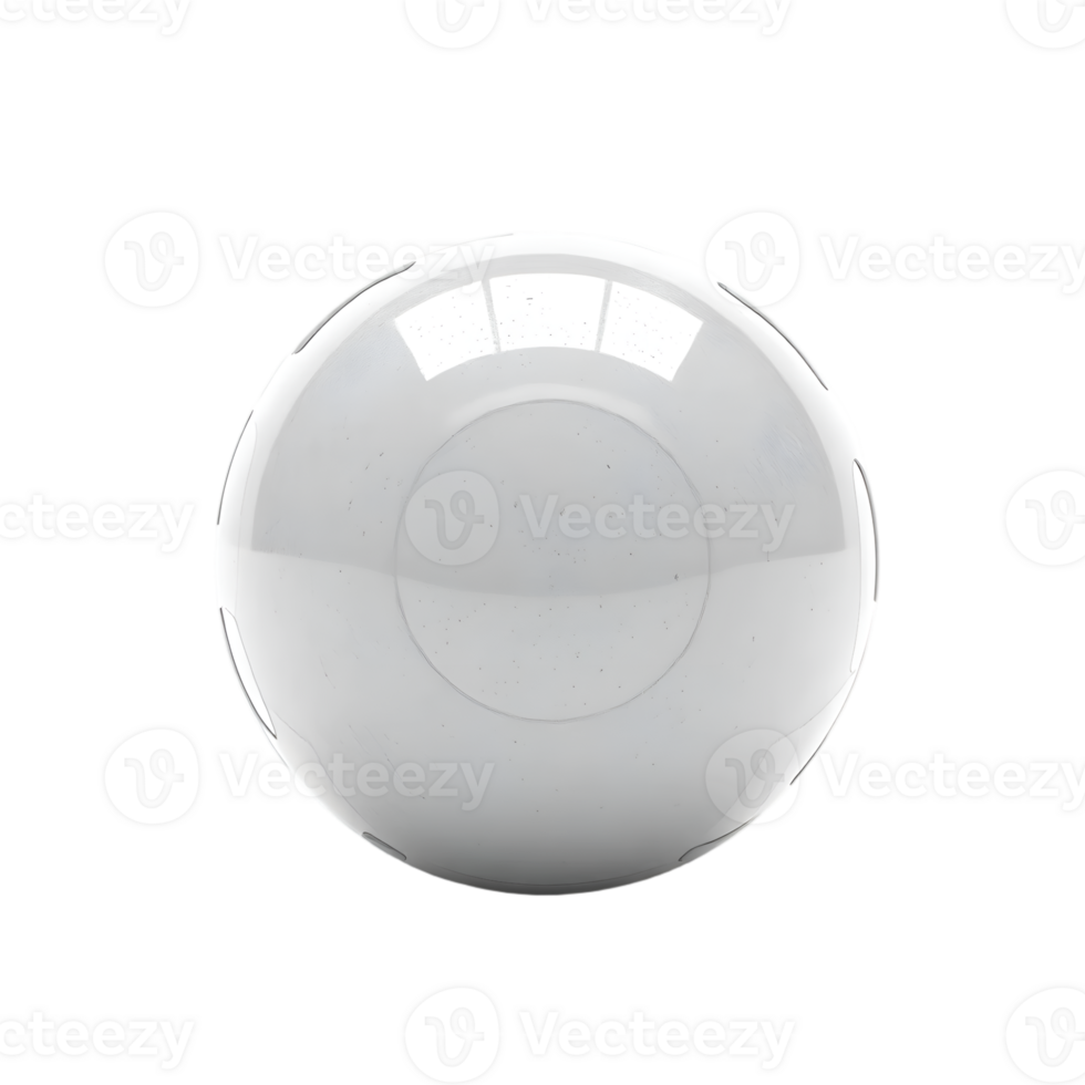 White round plate isolated on a transparent background png