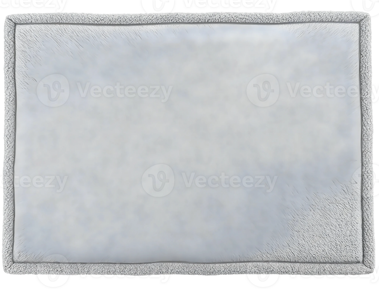 Piece of white paper on a transparent background png