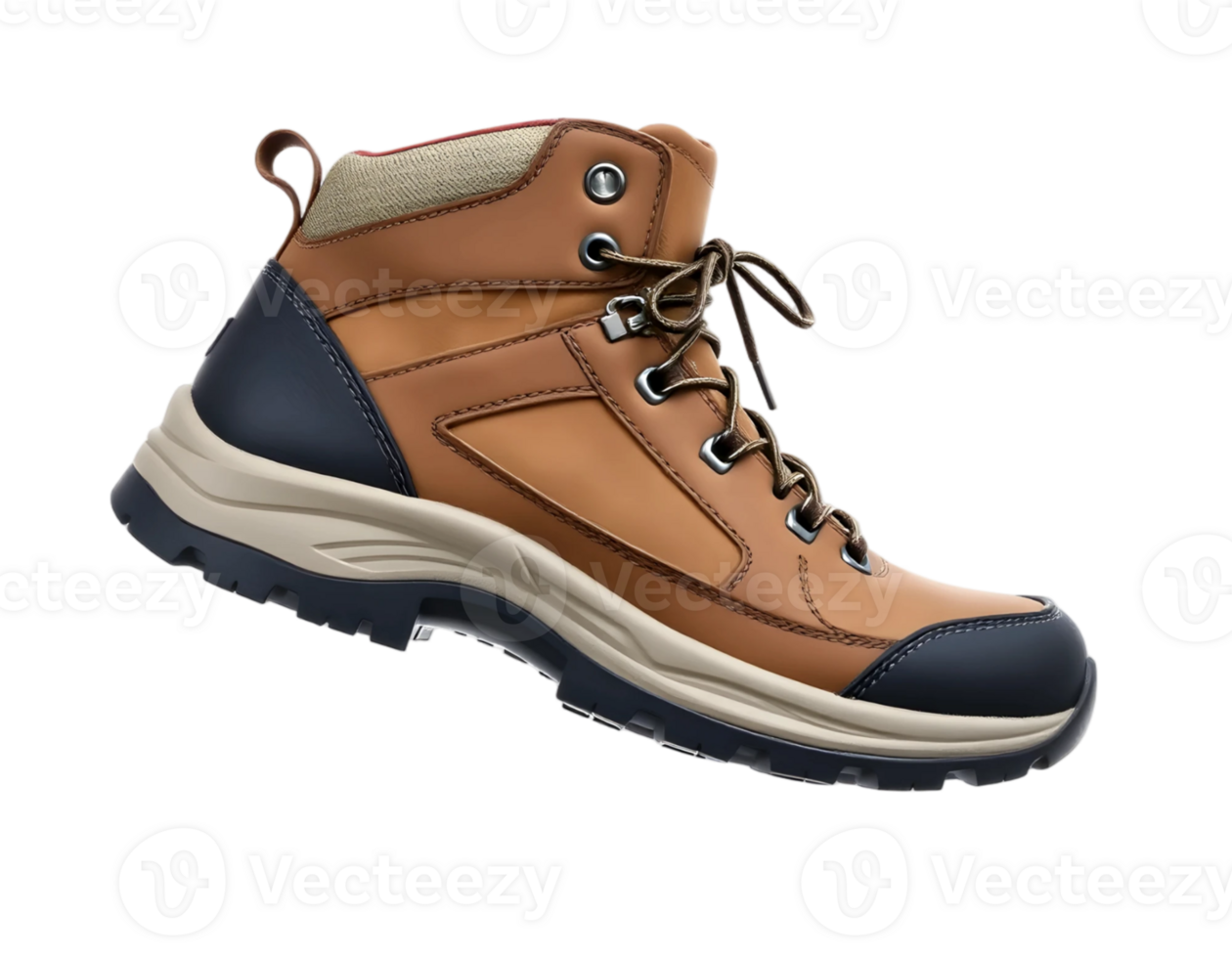 Brown boot isolated on transparent background png