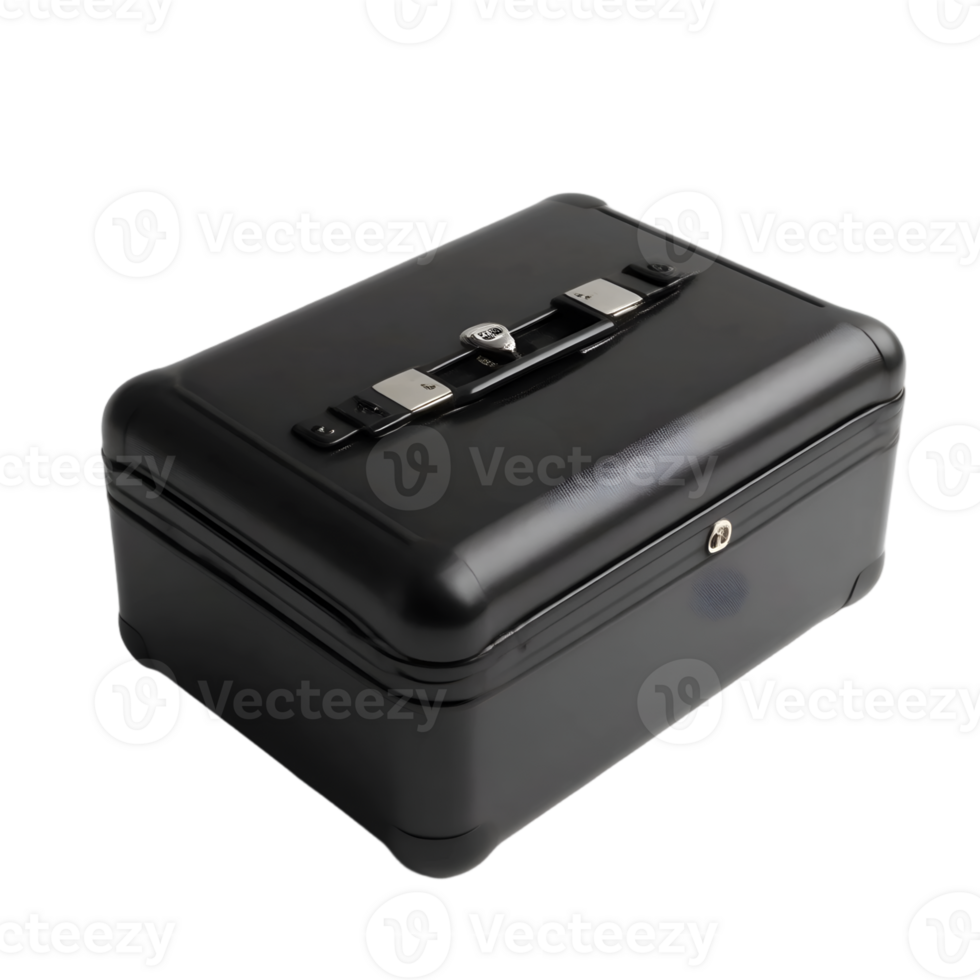 Black case on a transparent background png