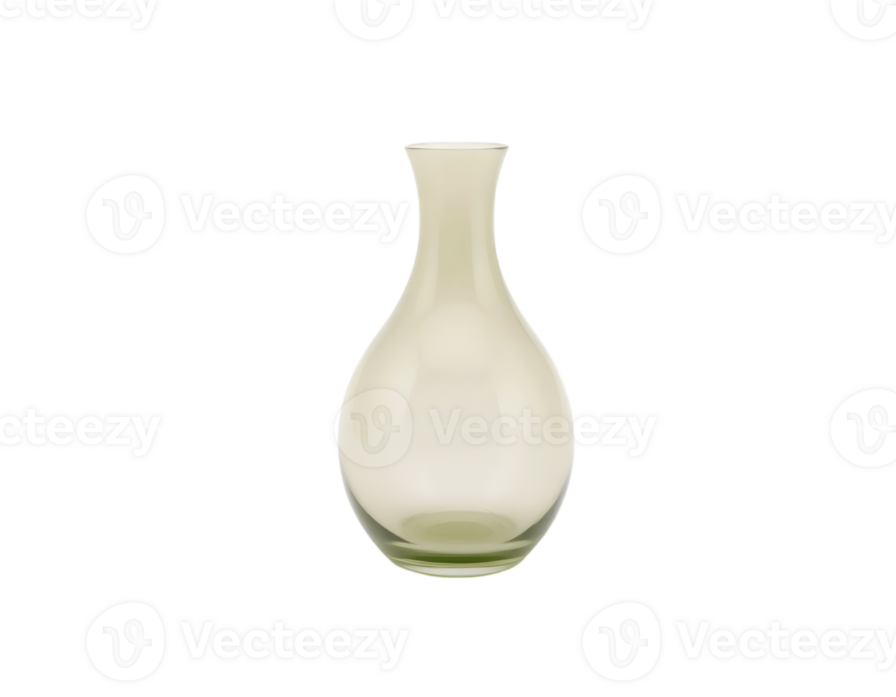 Ceramic vase on a transparent background png