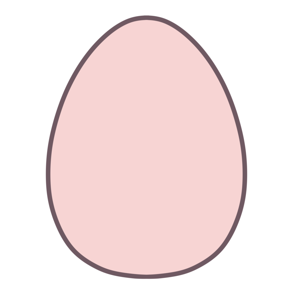 Pink Easter Egg Clipart png