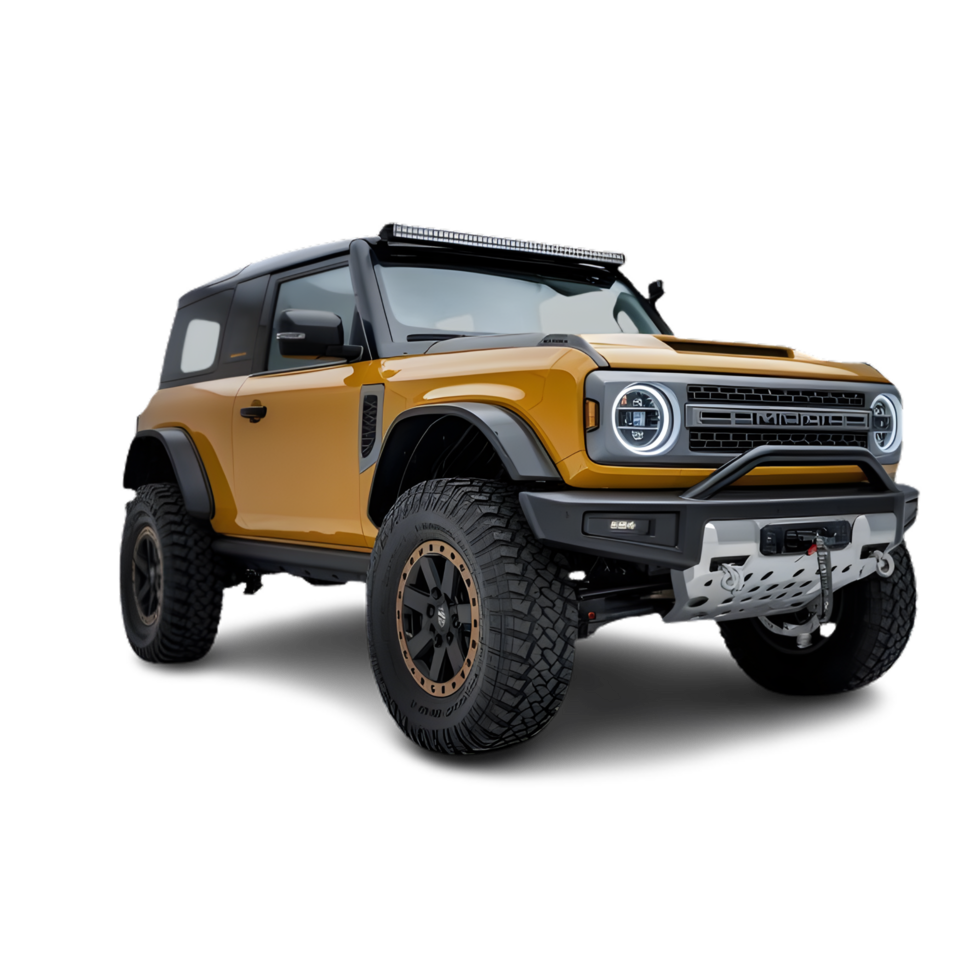 SUV on transparent background png