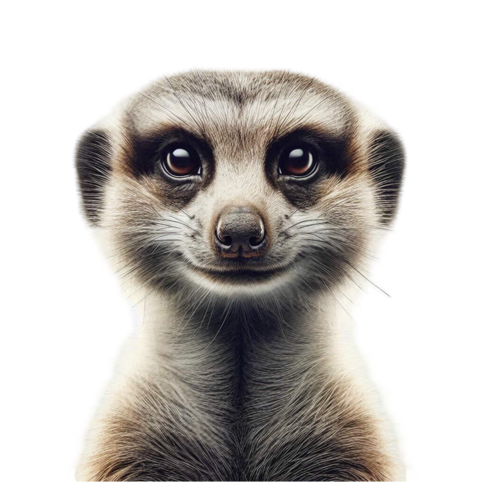 Meerkat Looking Up with a Cute Expression png