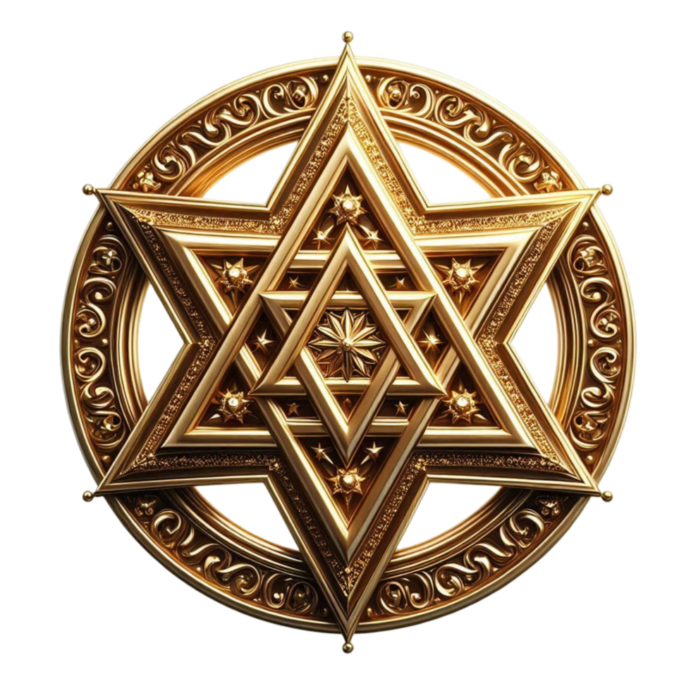 Golden Sacred Geometry Symbol png