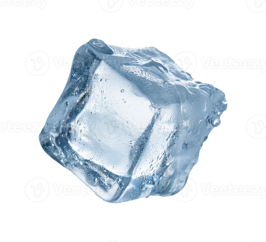 An ice cube isolated object png