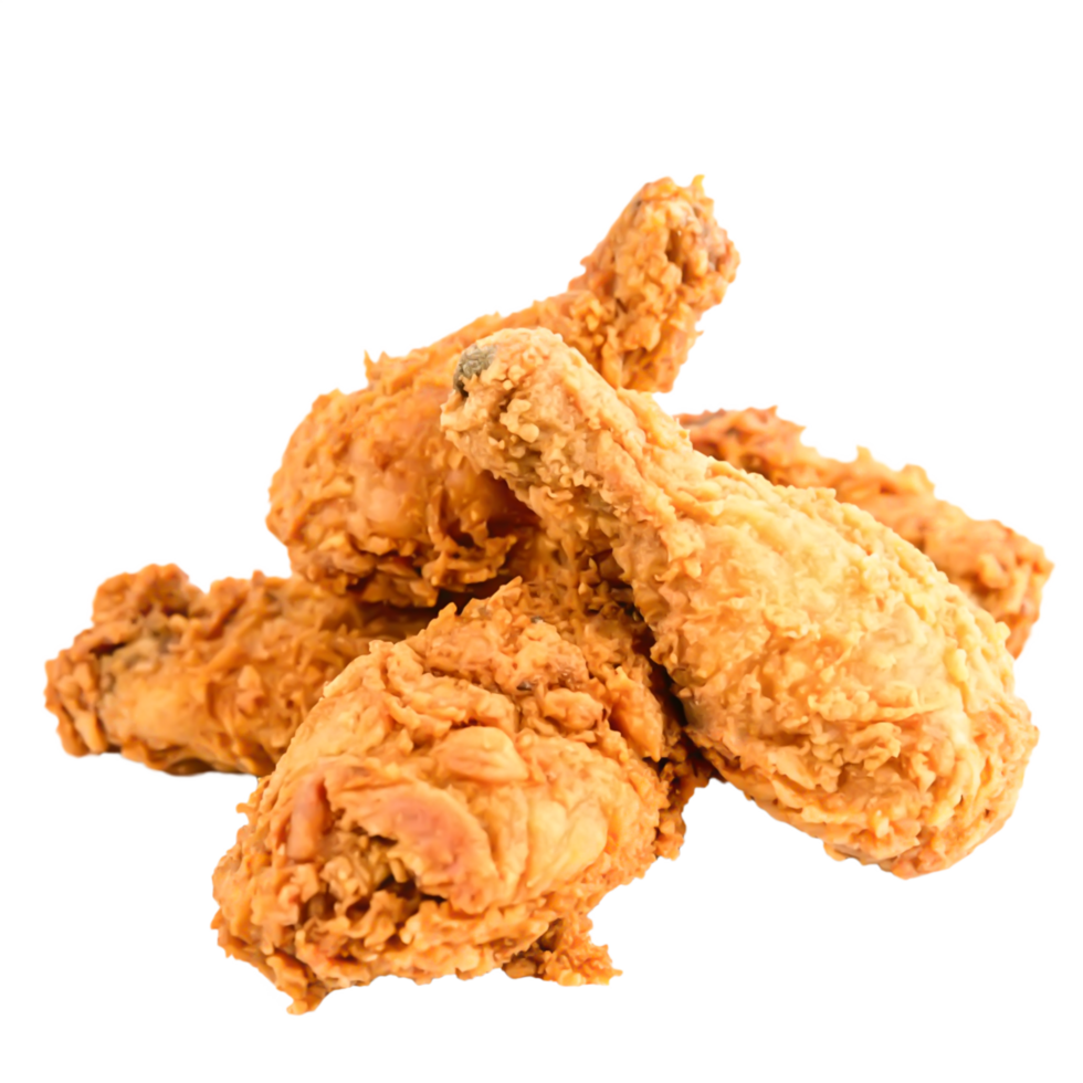 Crispy Fried Chicken Drumsticks, png