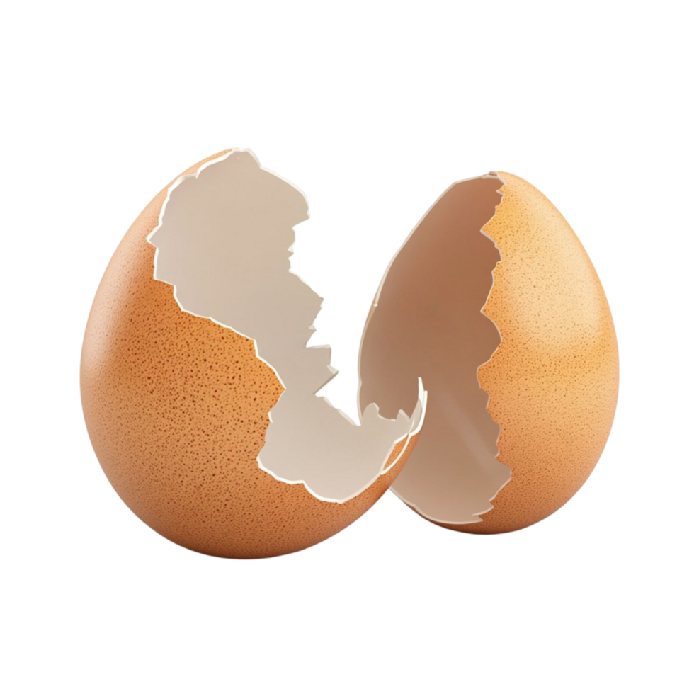 Broken Eggshell Transparent Background png