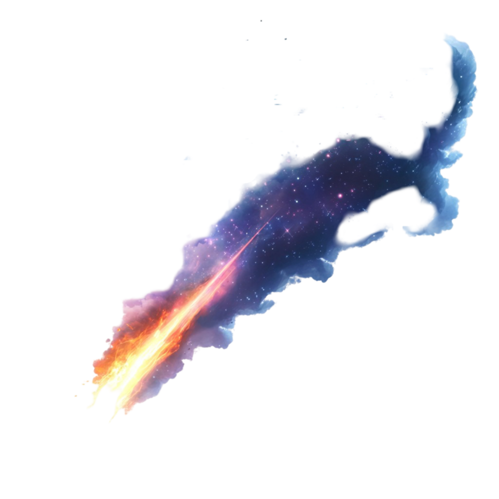 Fiery Cat Transparent Background png