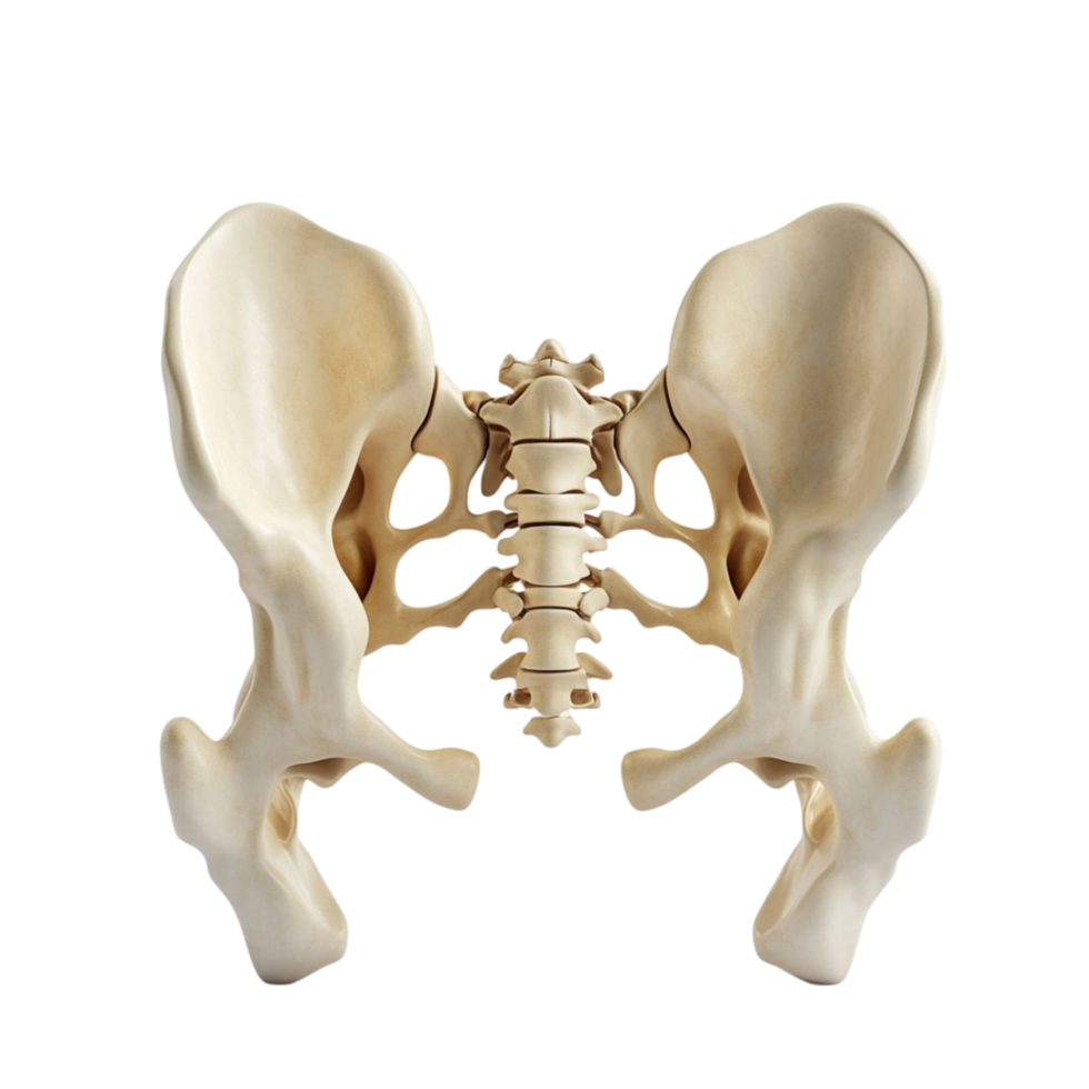 Human Pelvic Bones Transparent Background png